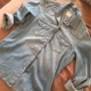 Gap Denim Button Up